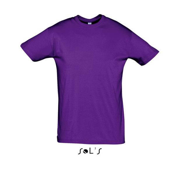 Μακό Μπλουζάκι SOL'S REGENT DARK PURPLE